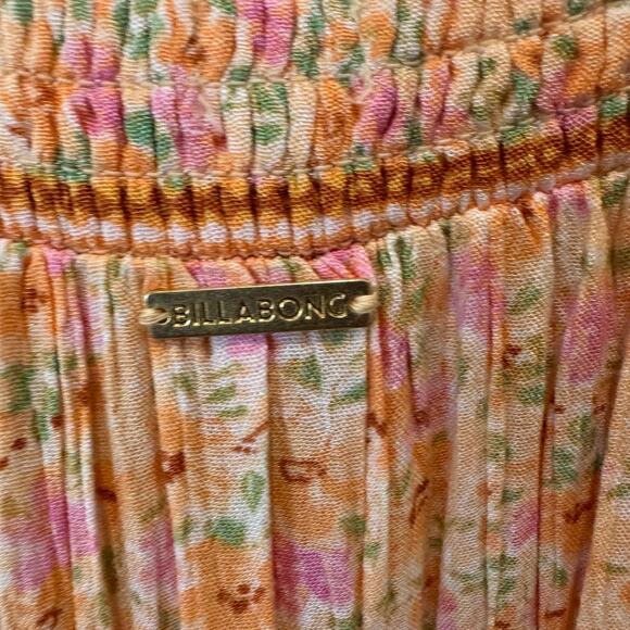 BILLABONG Wish For You Sleeveless Midi Sundress In Pink Dream Size Small - Picture 10 of 14